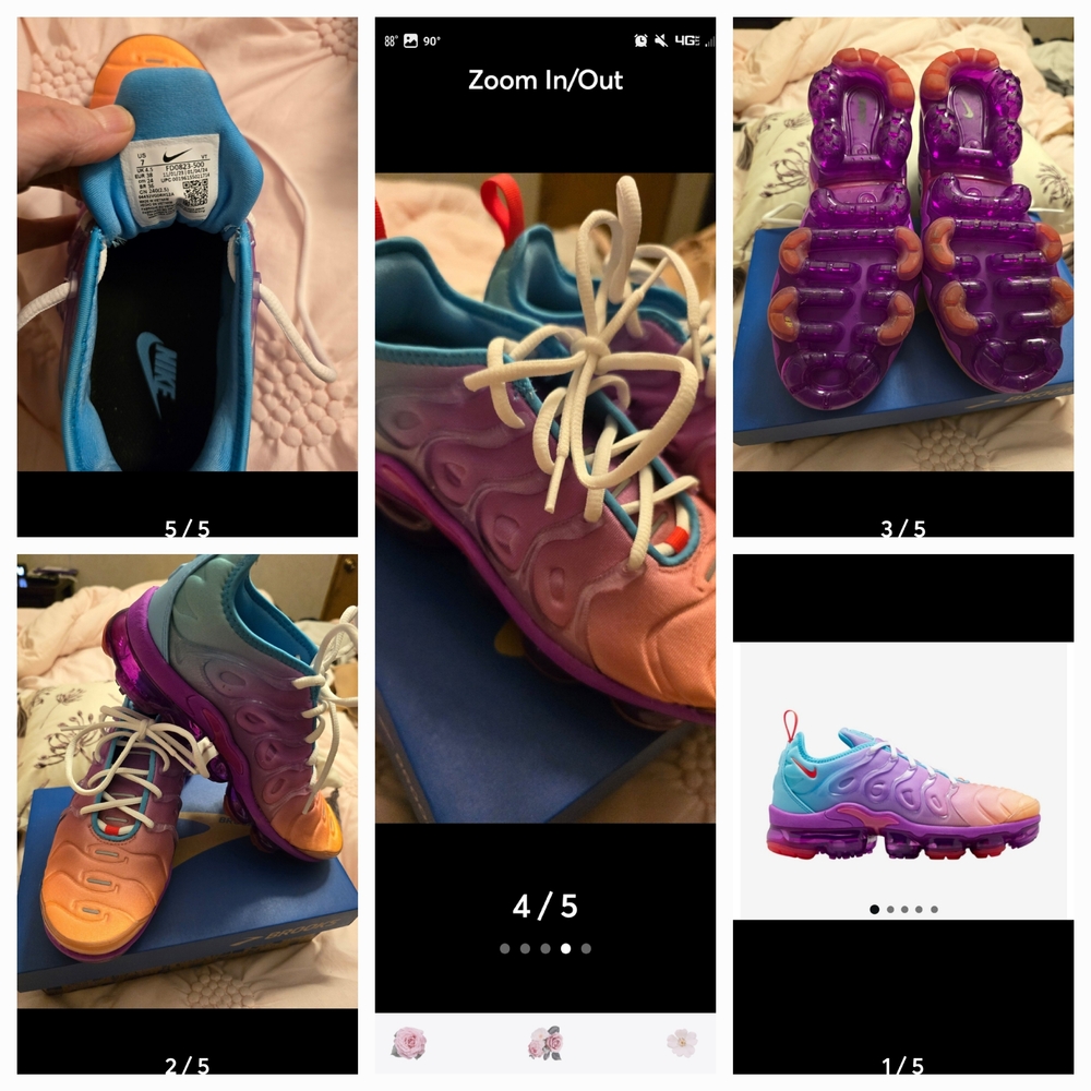 Nike Womens Multicolor Sneakers